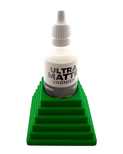 Jeff Did It - 60ml Paint Bottle Holder - Compatible with AK Interactive 60ml Bottles - Holds 1 Bottle - Designed and Manufactured in America