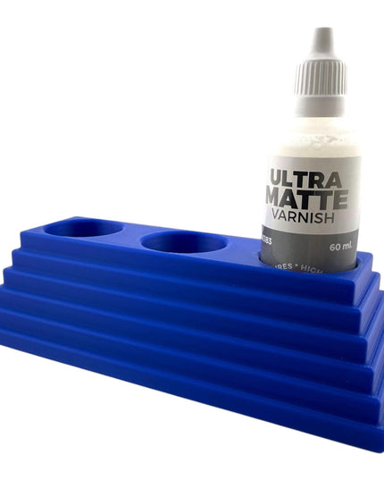 Jeff Did It - 60ml Paint Bottle Holder - Compatible with AK Interactive 60ml Bottles - Holds 3 Bottles - Designed & Manufactured in America