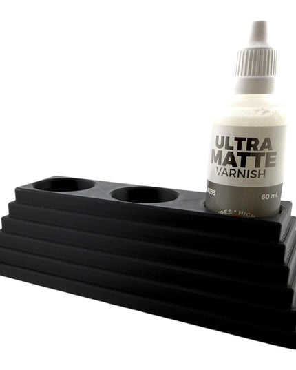 Jeff Did It - 60ml Paint Bottle Holder - Compatible with AK Interactive 60ml Bottles - Holds 3 Bottles - Designed & Manufactured in America