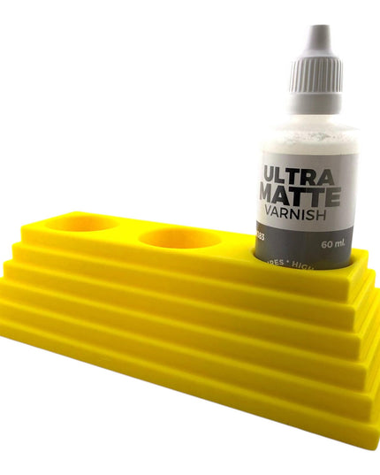 Jeff Did It - 60ml Paint Bottle Holder - Compatible with AK Interactive 60ml Bottles - Holds 3 Bottles - Designed & Manufactured in America