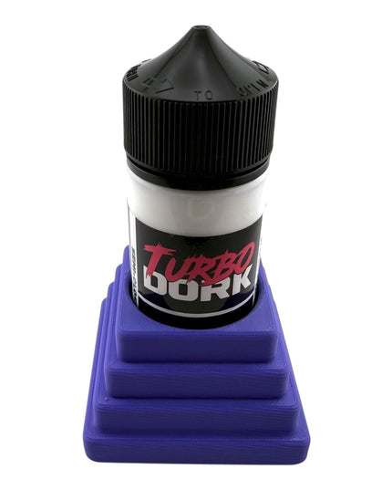 Jeff Did It - 120ml Bottle Paint Bottle Organizer - Compatible with Turbo Dork Thinner Bottle 120 - Holds 1 Bottle - Manufactured in America