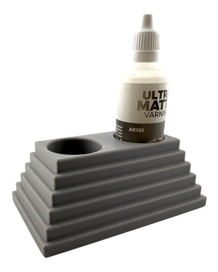 Jeff Did It - 60ml Paint Bottle Holder - Compatible with AK Interactive 60ml Bottles - Holds 2 Bottles - Designed & Manufactured in America
