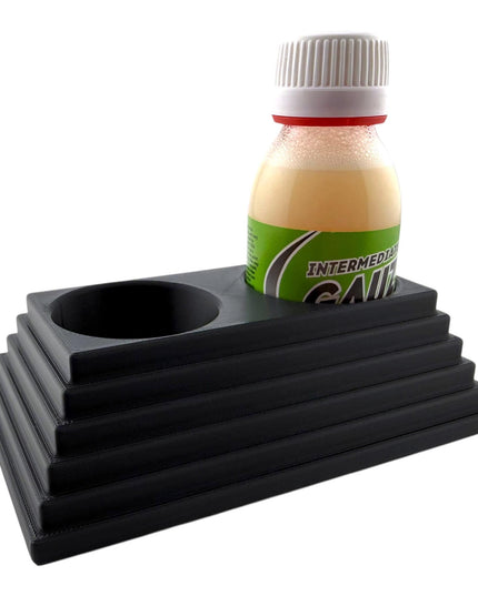Jeff Did It - 100ml Paint Bottle Holder - Compatible with AK Interactive 100ml Bottles - Holds 2 Bottles - Designed-Manufactured in America