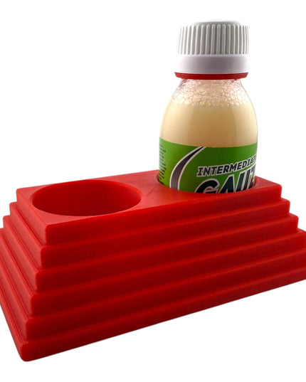 Jeff Did It - 100ml Paint Bottle Holder - Compatible with AK Interactive 100ml Bottles - Holds 2 Bottles - Designed-Manufactured in America