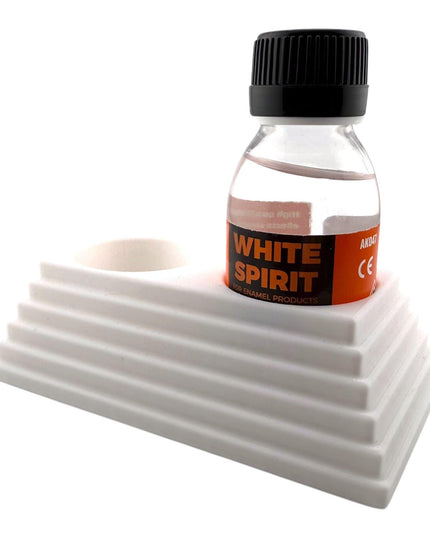Jeff Did It - 100ml Paint Bottle Holder - Compatible with AK Interactive 100ml Bottles - Holds 2 Bottles - Designed-Manufactured in America