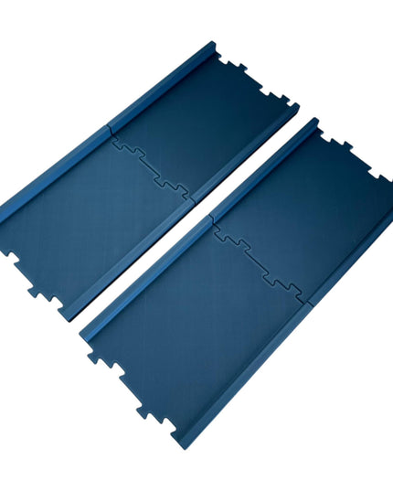 Jeff Did It - nano Track Upgrade - 4 Straight 230mm Track Add on Set for JDI nano 4 Lane - 4 Piece Set - Designed & Manufactured in America