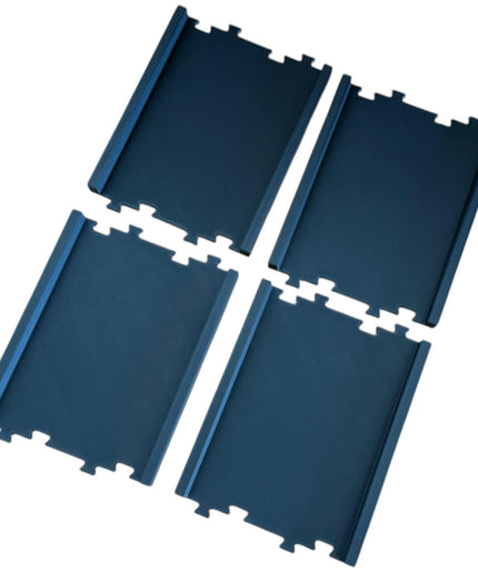 Jeff Did It - nano Track Upgrade - 4 Straight 230mm Track Add on Set for JDI nano 4 Lane - 4 Piece Set - Designed & Manufactured in America