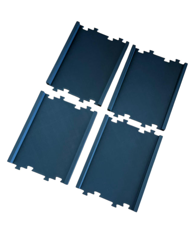 Jeff Did It - nano Track Upgrade - 4 Straight 230mm Track Add on Set for JDI nano 4 Lane - 4 Piece Set - Designed & Manufactured in America