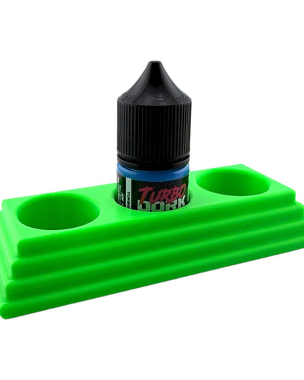 Jeff Did It - 22ml Bottle Paint Bottle Organizer - Compatible with Turbo Dork 22ml Bottles - Holds 3 Bottles - Manufactured in America
