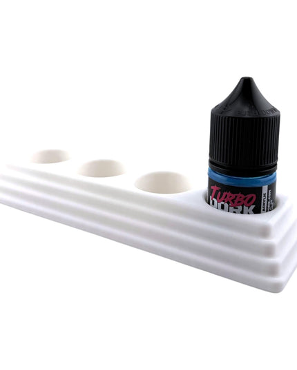 Jeff Did It - 22ml Bottle Paint Bottle Organizer Long - Compatible with Turbo Dork 22ml Bottles - Holds 4 Bottles - Manufactured in America