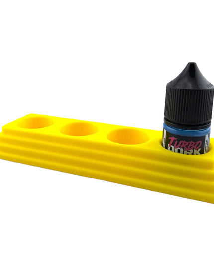Jeff Did It - 22ml Bottle Paint Bottle Organizer Long - Compatible with Turbo Dork 22ml Bottles - Holds 4 Bottles - Manufactured in America