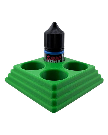 Jeff Did It - 22ml Bottle Paint Bottle Organizer Square- Compatible with Turbo Dork 22ml Bottles - Holds 4 Bottles - Manufactured in America