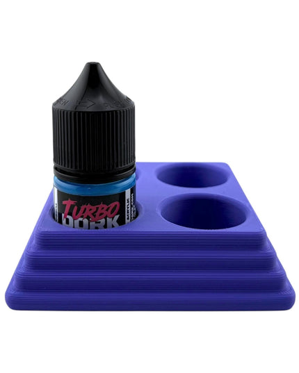 Jeff Did It - 22ml Bottle Paint Bottle Organizer Square- Compatible with Turbo Dork 22ml Bottles - Holds 4 Bottles - Manufactured in America
