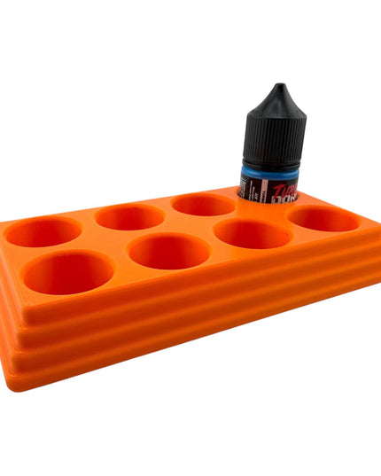 Jeff Did It - 22ml Bottle Paint Bottle Organizer - Compatible with Turbo Dork 22ml Bottles - Holds 8 Bottles - Manufactured in America