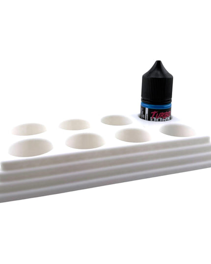 Jeff Did It - 22ml Bottle Paint Bottle Organizer - Compatible with Turbo Dork 22ml Bottles - Holds 8 Bottles - Manufactured in America