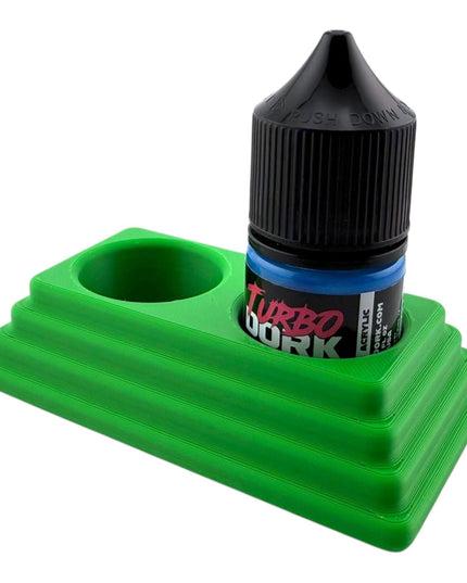 Jeff Did It - 22ml Bottle Paint Bottle Organizer - Compatible with Turbo Dork 22ml Bottles - Holds 2 Bottles - Manufactured in America