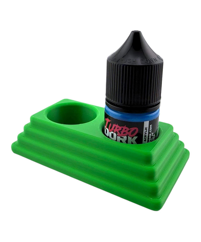 Jeff Did It - 22ml Bottle Paint Bottle Organizer - Compatible with Turbo Dork 22ml Bottles - Holds 2 Bottles - Manufactured in America