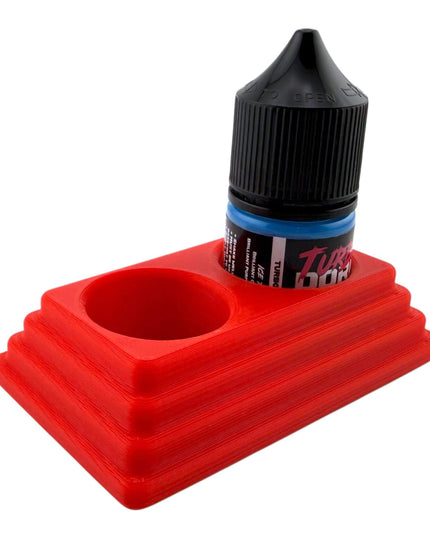 Jeff Did It - 22ml Bottle Paint Bottle Organizer - Compatible with Turbo Dork 22ml Bottles - Holds 2 Bottles - Manufactured in America