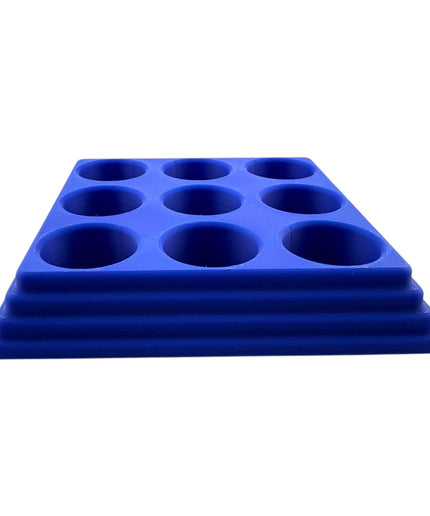 Jeff Did It - 22ml Bottle Paint Bottle Organizer - Compatible with Turbo Dork 22ml Bottles - Holds 9 Bottles - Manufactured in America