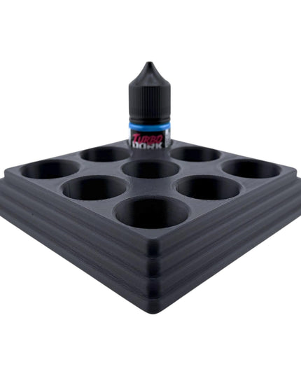 Jeff Did It - 22ml Bottle Paint Bottle Organizer - Compatible with Turbo Dork 22ml Bottles - Holds 9 Bottles - Manufactured in America