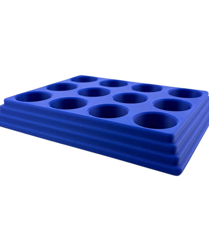 Jeff Did It - 22ml Bottle Paint Bottle Organizer - Compatible with Turbo Dork 22ml Bottles - Holds 12 Bottles - Manufactured in America