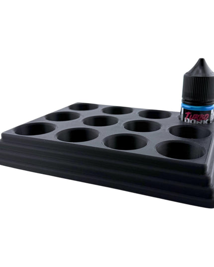 Jeff Did It - 22ml Bottle Paint Bottle Organizer - Compatible with Turbo Dork 22ml Bottles - Holds 12 Bottles - Manufactured in America