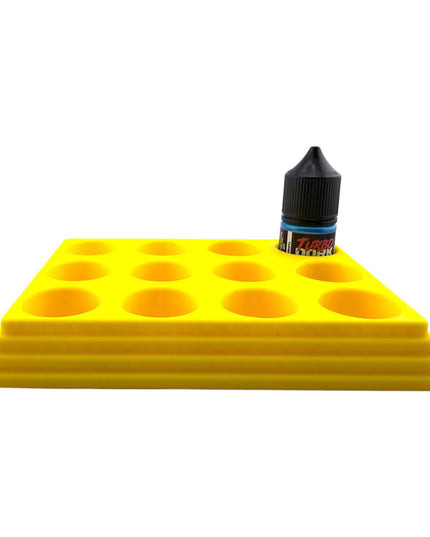 Jeff Did It - 22ml Bottle Paint Bottle Organizer - Compatible with Turbo Dork 22ml Bottles - Holds 12 Bottles - Manufactured in America