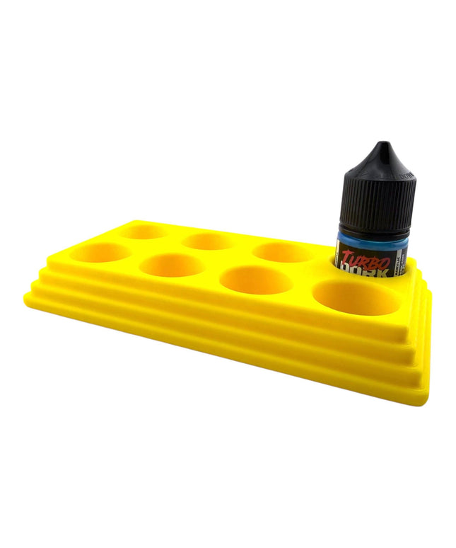 Jeff Did It - 22ml Bottle Paint Bottle Organizer - Compatible with Turbo Dork 22ml Bottles - Holds 8 Bottles - Manufactured in America