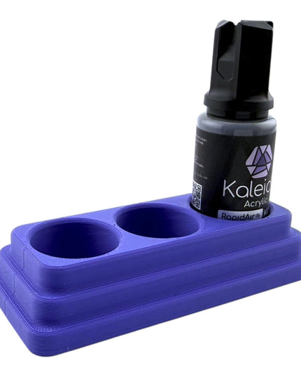 Jeff Did It - 20ml Paint Bottle Organizer - Compatible with Gaahleri Kaleido 20ml Paint Bottles - Holds 3 Bottles - Made in the USA