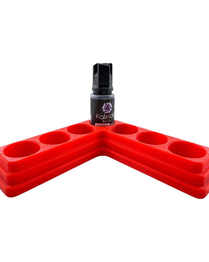 Jeff Did It - 20ml Paint Bottle Organizer - Compatible with Gaahleri Kaleido 20ml Paint Bottles - Holds 7 Bottles - Made in the USA