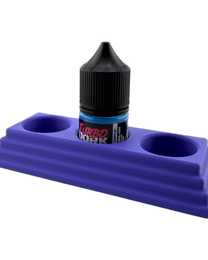 Jeff Did It - 22ml Bottle Paint Bottle Organizer - Compatible with Turbo Dork 22ml Bottles - Holds 3 Bottles - Manufactured in America