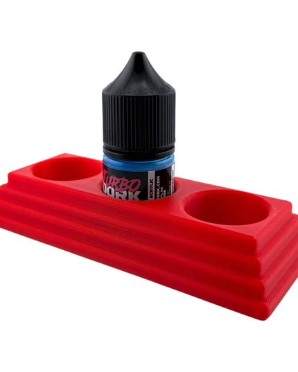Jeff Did It - 22ml Bottle Paint Bottle Organizer - Compatible with Turbo Dork 22ml Bottles - Holds 3 Bottles - Manufactured in America