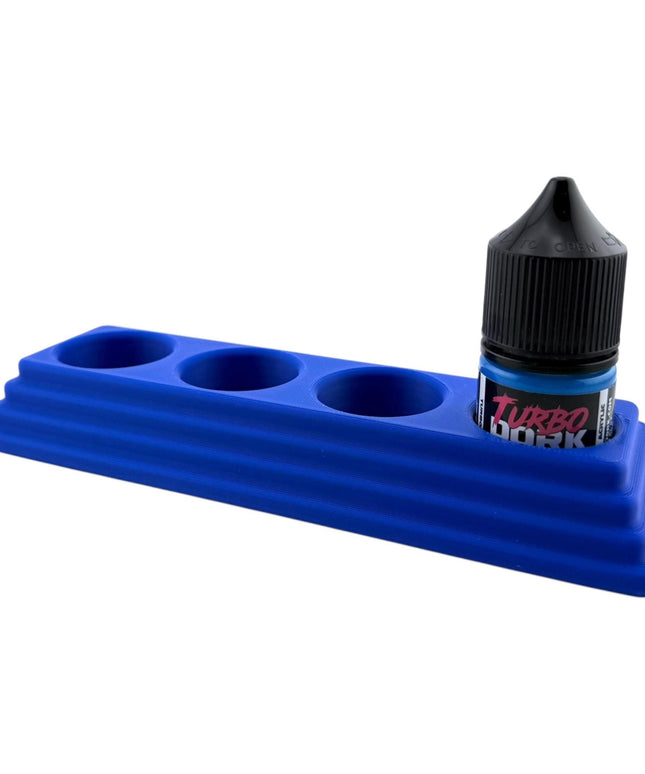 Jeff Did It - 22ml Bottle Paint Bottle Organizer Long - Compatible with Turbo Dork 22ml Bottles - Holds 4 Bottles - Manufactured in America