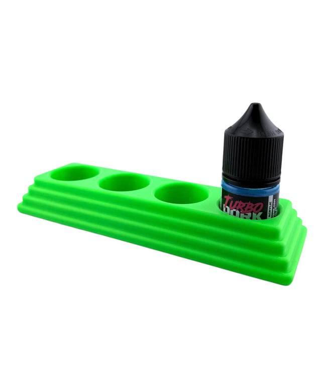 Jeff Did It - 22ml Bottle Paint Bottle Organizer Long - Compatible with Turbo Dork 22ml Bottles - Holds 4 Bottles - Manufactured in America