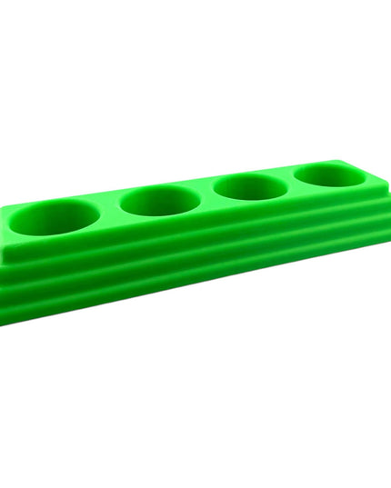 Jeff Did It - 22ml Bottle Paint Bottle Organizer Long - Compatible with Turbo Dork 22ml Bottles - Holds 4 Bottles - Manufactured in America