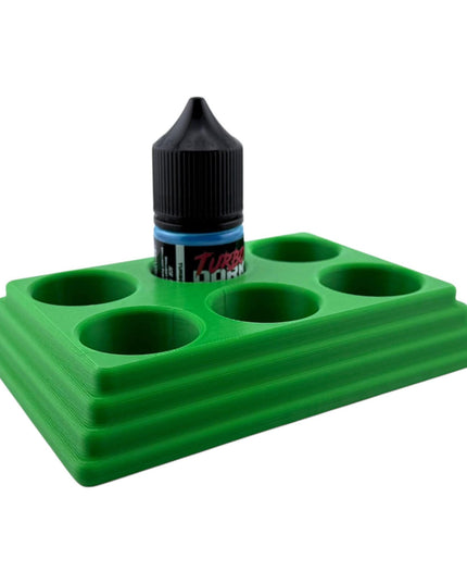 Jeff Did It - 22ml Bottle Paint Bottle Organizer - Compatible with Turbo Dork 22ml Bottles - Holds 6 Bottles - Manufactured in America