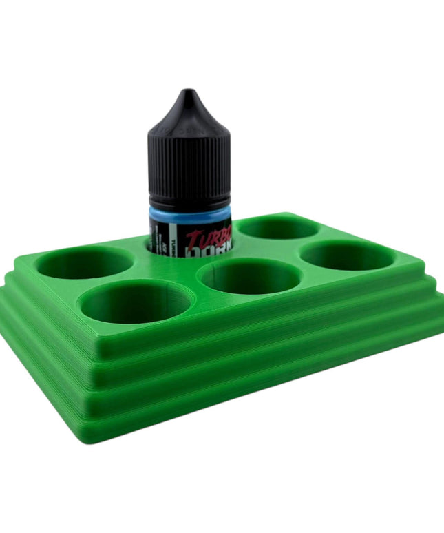 Jeff Did It - 22ml Bottle Paint Bottle Organizer - Compatible with Turbo Dork 22ml Bottles - Holds 6 Bottles - Manufactured in America