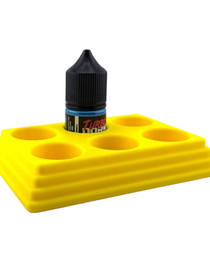 Jeff Did It - 22ml Bottle Paint Bottle Organizer - Compatible with Turbo Dork 22ml Bottles - Holds 6 Bottles - Manufactured in America