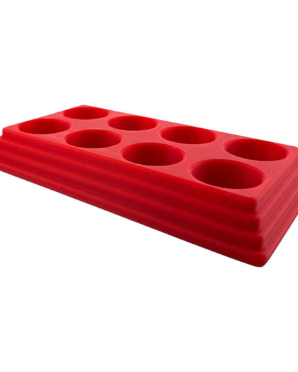 Jeff Did It - 22ml Bottle Paint Bottle Organizer - Compatible with Turbo Dork 22ml Bottles - Holds 8 Bottles - Manufactured in America