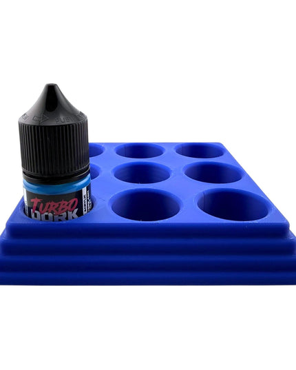 Jeff Did It - 22ml Bottle Paint Bottle Organizer - Compatible with Turbo Dork 22ml Bottles - Holds 9 Bottles - Manufactured in America