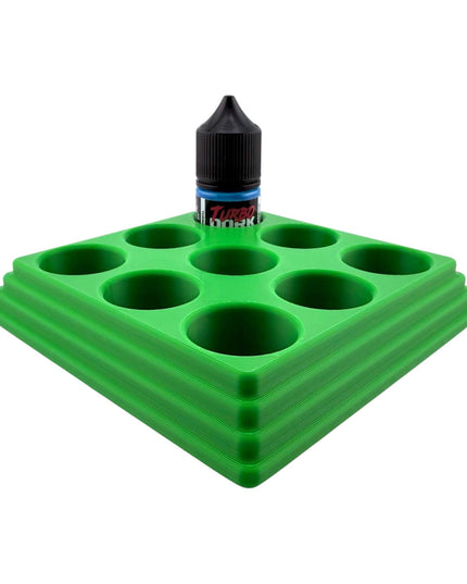 Jeff Did It - 22ml Bottle Paint Bottle Organizer - Compatible with Turbo Dork 22ml Bottles - Holds 9 Bottles - Manufactured in America