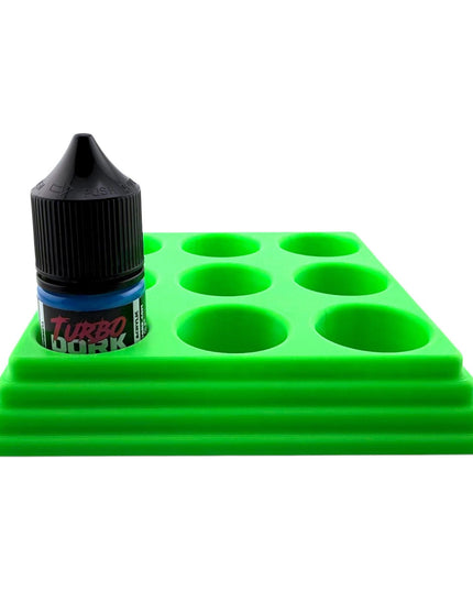 Jeff Did It - 22ml Bottle Paint Bottle Organizer - Compatible with Turbo Dork 22ml Bottles - Holds 9 Bottles - Manufactured in America