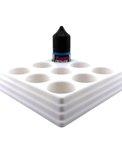 Jeff Did It - 22ml Bottle Paint Bottle Organizer - Compatible with Turbo Dork 22ml Bottles - Holds 9 Bottles - Manufactured in America