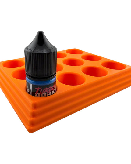 Jeff Did It - 22ml Bottle Paint Bottle Organizer - Compatible with Turbo Dork 22ml Bottles - Holds 12 Bottles - Manufactured in America