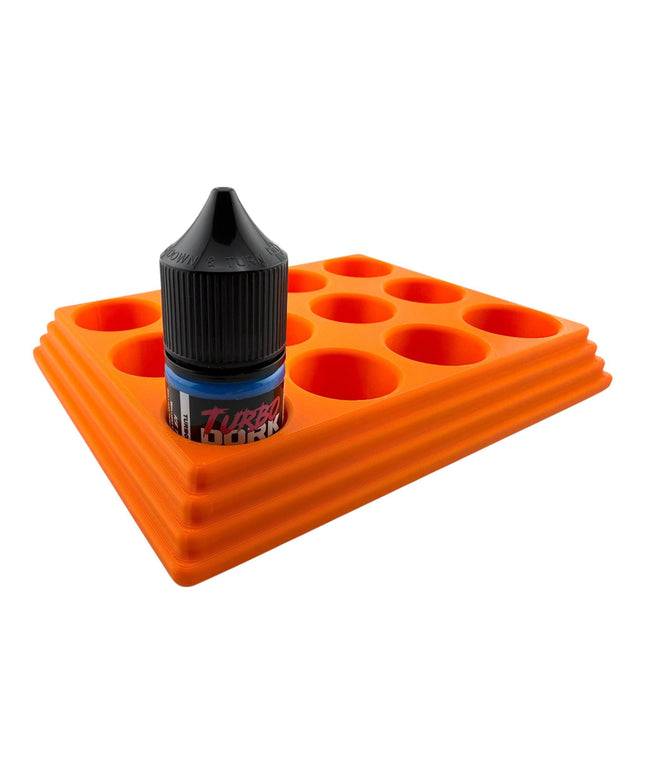 Jeff Did It - 22ml Bottle Paint Bottle Organizer - Compatible with Turbo Dork 22ml Bottles - Holds 12 Bottles - Manufactured in America