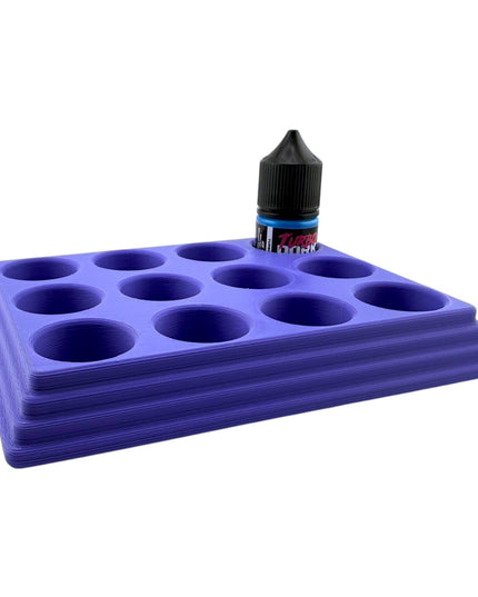 Jeff Did It - 22ml Bottle Paint Bottle Organizer - Compatible with Turbo Dork 22ml Bottles - Holds 12 Bottles - Manufactured in America