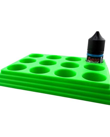 Jeff Did It - 22ml Bottle Paint Bottle Organizer - Compatible with Turbo Dork 22ml Bottles - Holds 12 Bottles - Manufactured in America