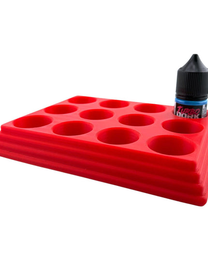 Jeff Did It - 22ml Bottle Paint Bottle Organizer - Compatible with Turbo Dork 22ml Bottles - Holds 12 Bottles - Manufactured in America
