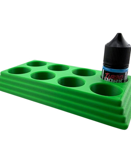 Jeff Did It - 22ml Bottle Paint Bottle Organizer - Compatible with Turbo Dork 22ml Bottles - Holds 8 Bottles - Manufactured in America
