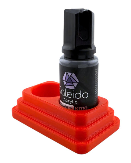 Jeff Did It - 20ml Paint Bottle Organizer - Compatible with Gaahleri Kaleido 20ml Paint Bottles - Holds 2 Bottles - Made in the USA